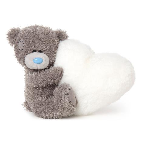 5" Holding Padded White Heart Me to You Bear